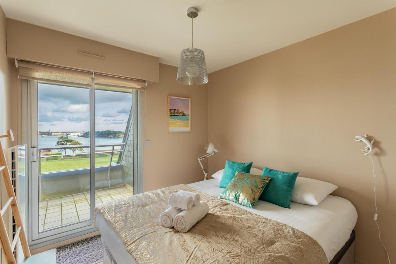 Heol - Appartement 2 Chambres - Vue Mer Et Parking Dinard Luaran gambar