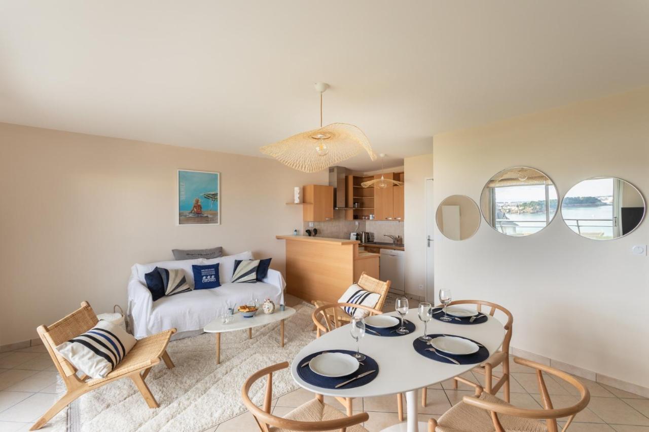 Heol - Appartement 2 Chambres - Vue Mer Et Parking Dinard Luaran gambar