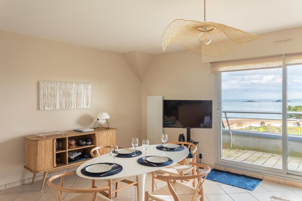 Heol - Appartement 2 Chambres - Vue Mer Et Parking Dinard Luaran gambar